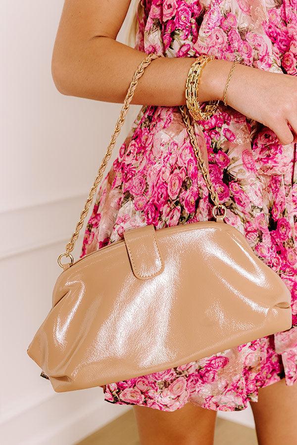 Skyline Views Patent Purse in Iced Latte Product Image