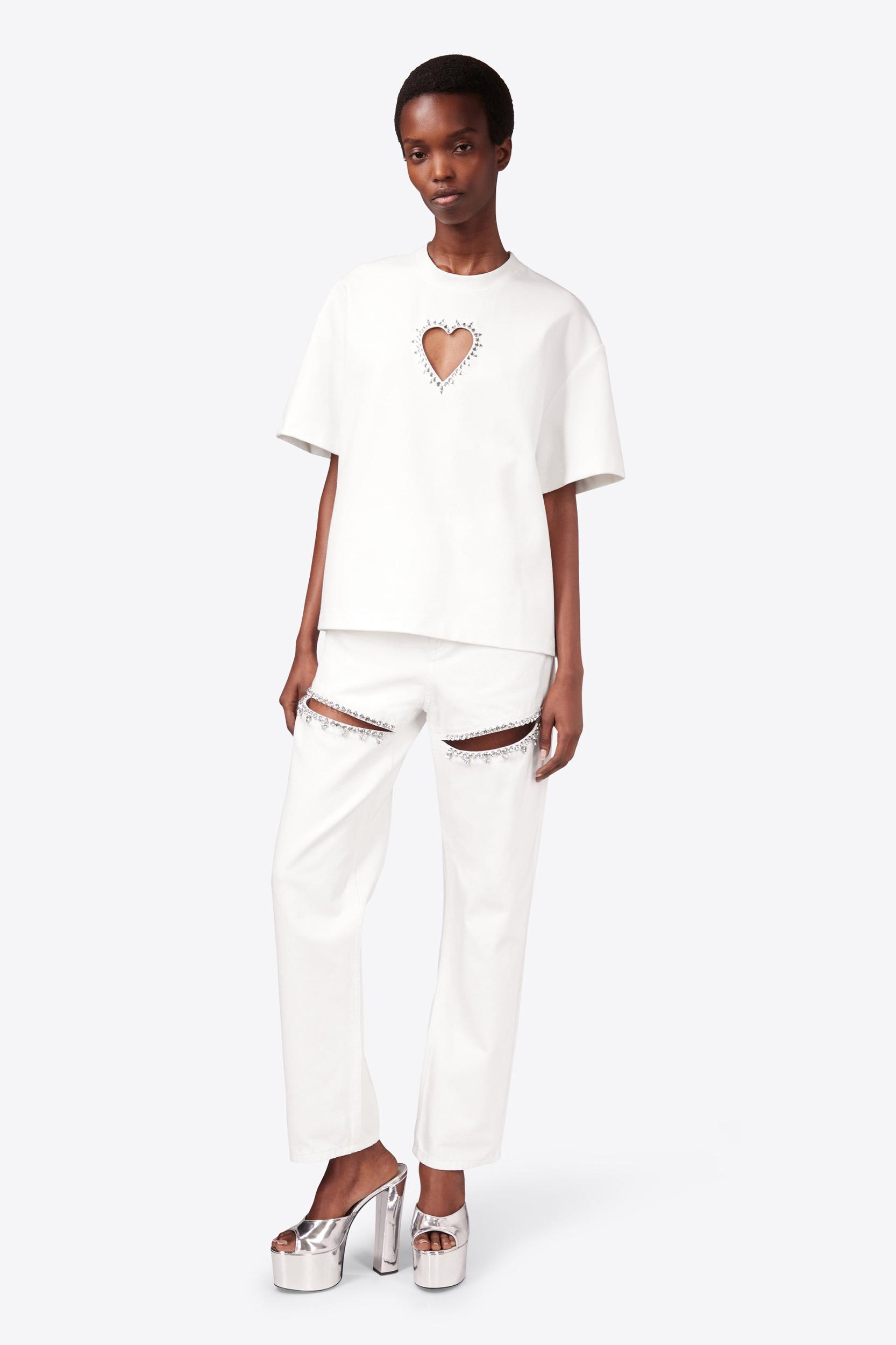 Crystal Slit Jean Product Image
