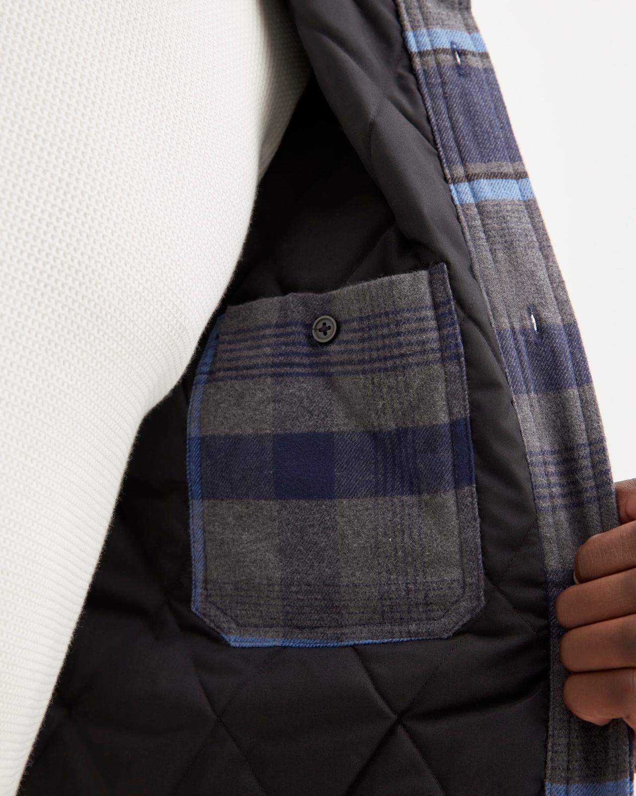 The Flannel Filled Shirt Jacket Product Image