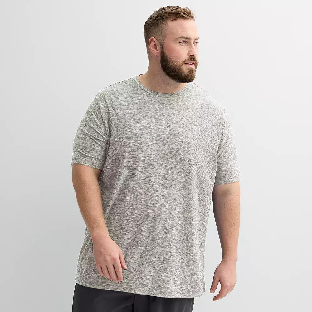 Big & Tall FLX Luxury Soft Wander Tee, Men's, Size: 3XB, Grey Grey Product Image