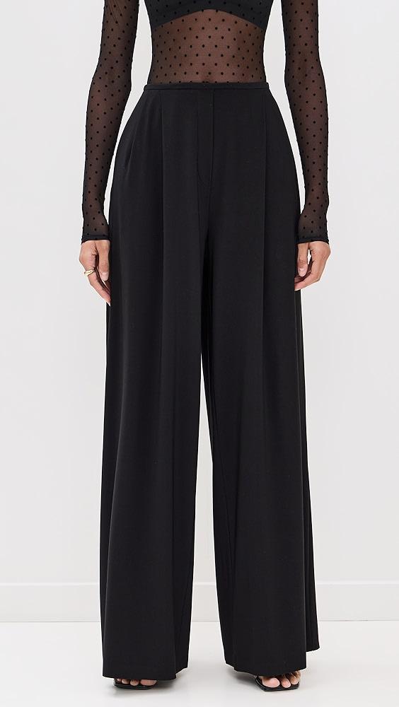 Norma Kamali Pleat Pants | Shopbop Product Image
