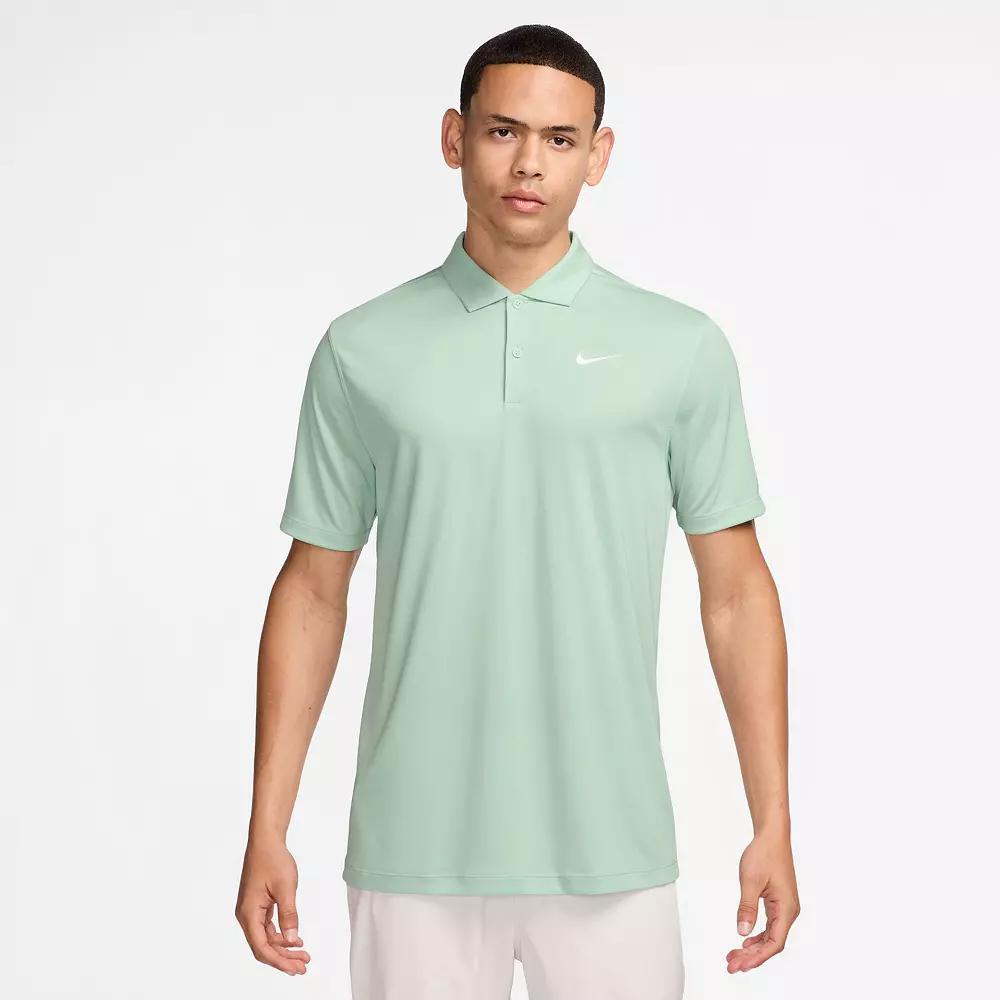 Men's Nike Solid Dri-FIT Golf Polo, Size: Small, Green Frost Product Image