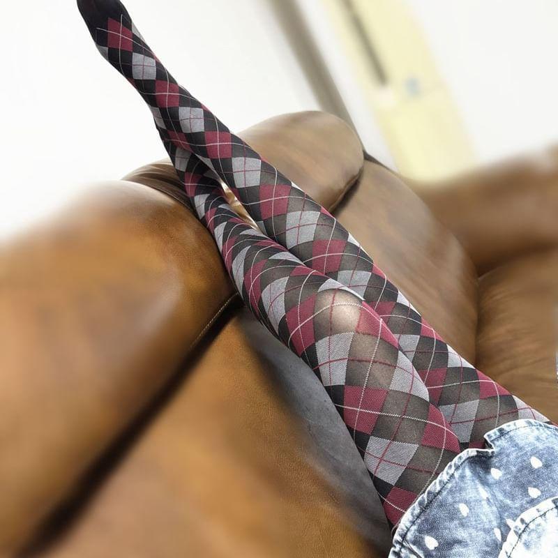 Patterned Tights Product Image
