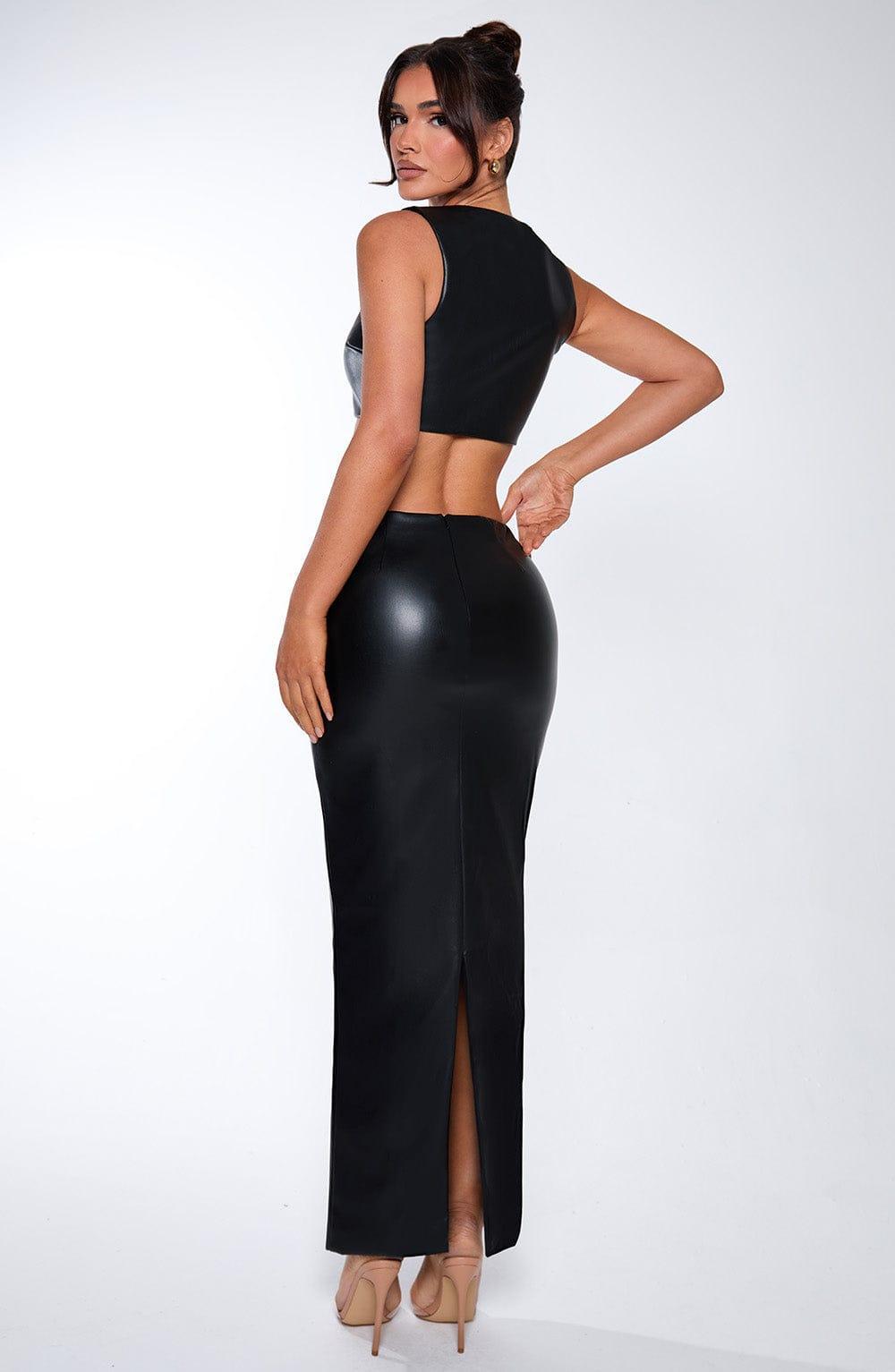 Odetta Maxi Skirt - Black Product Image
