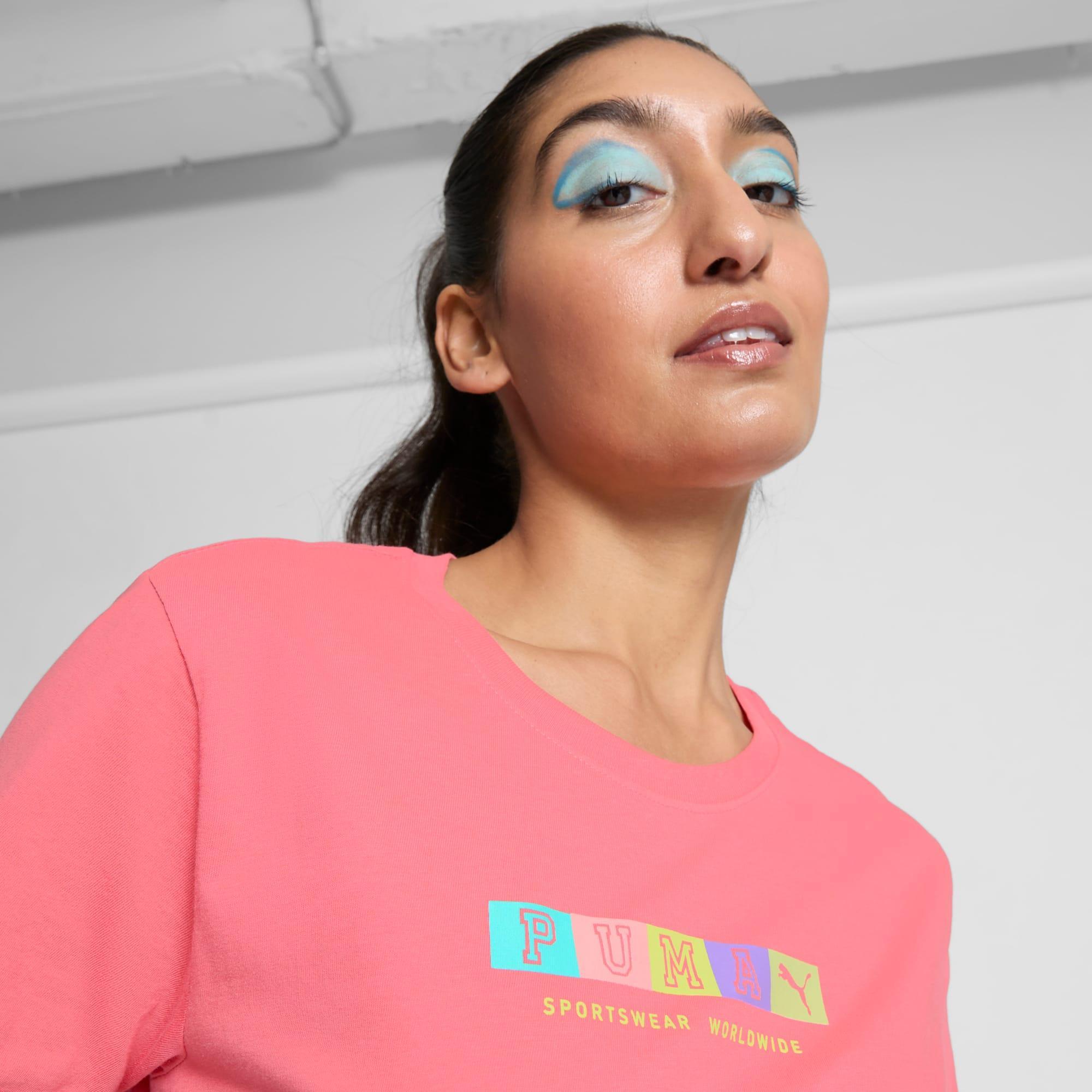 GRAPHICS Block Letters Women's Tee Product Image