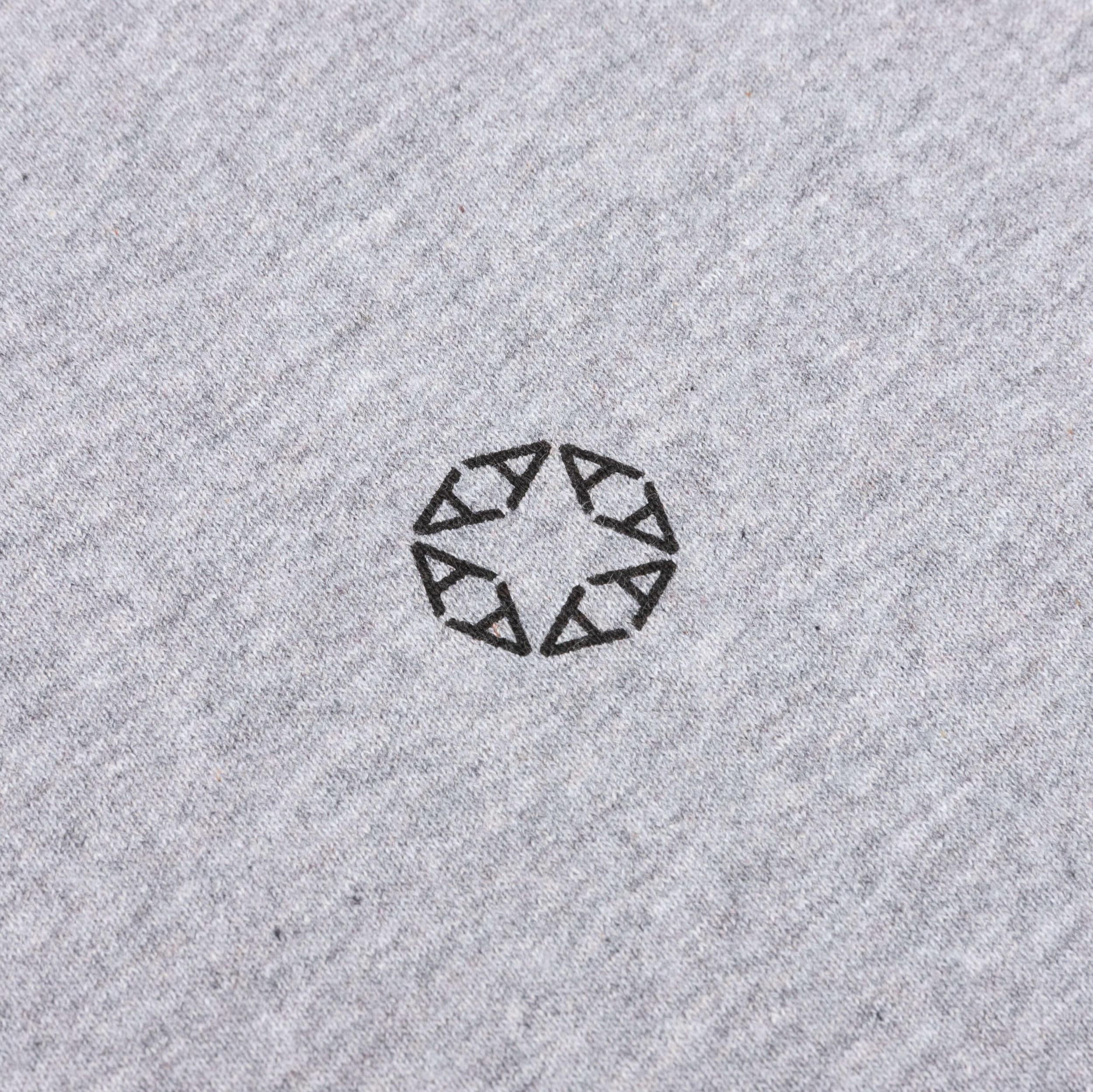 Hoodie - Grey Melange Male Product Image