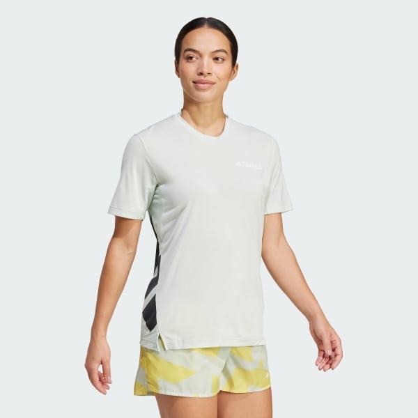 adidas Terrex Xperior Climacool+ Tee White 2XS Womens Product Image