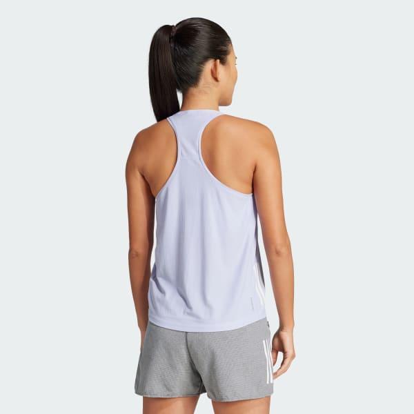 adidas Own The Run Tank Top Violet Tone XS Womens Product Image