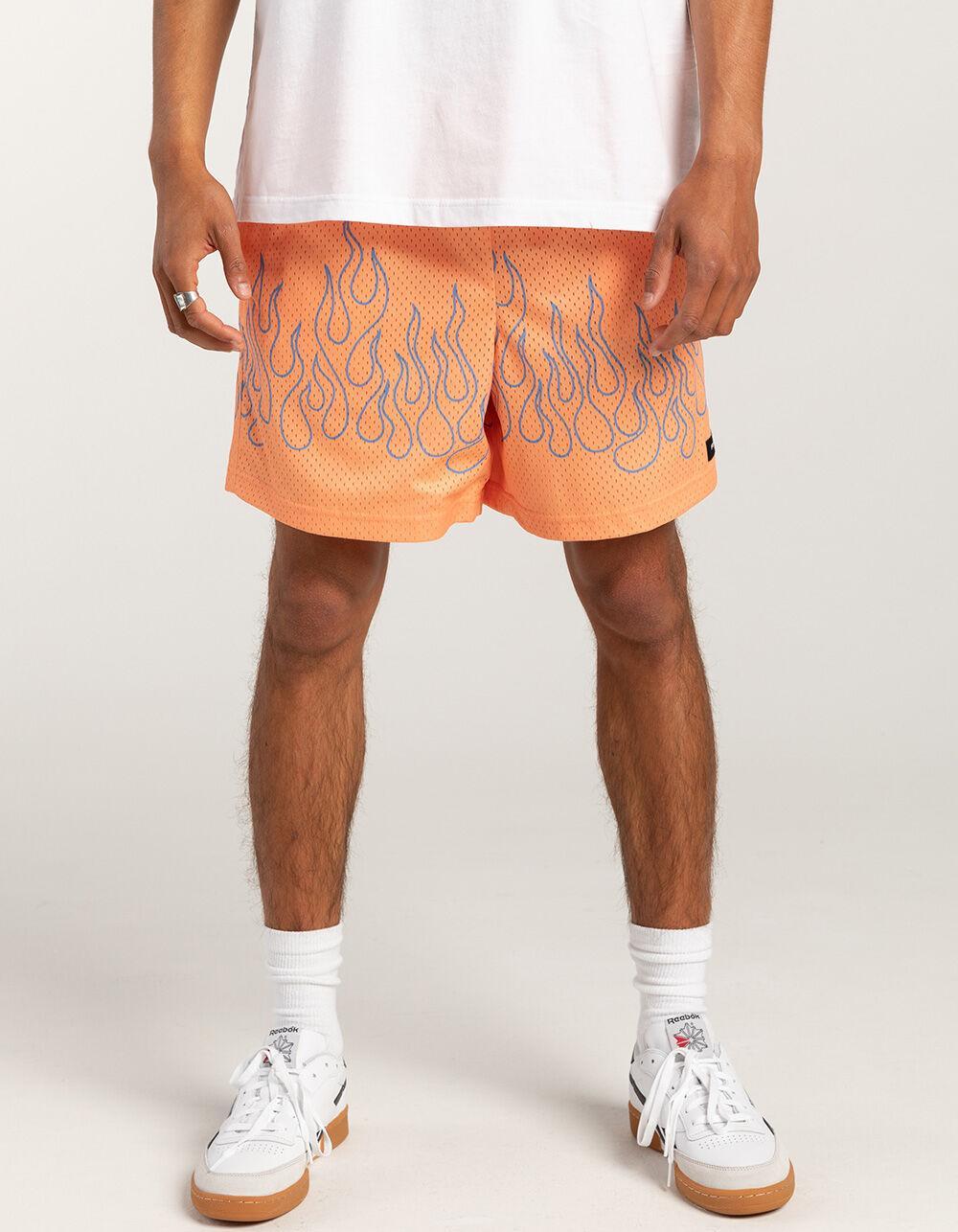 RSQ Mens 6" Mesh Shorts - RED COMBO Product Image