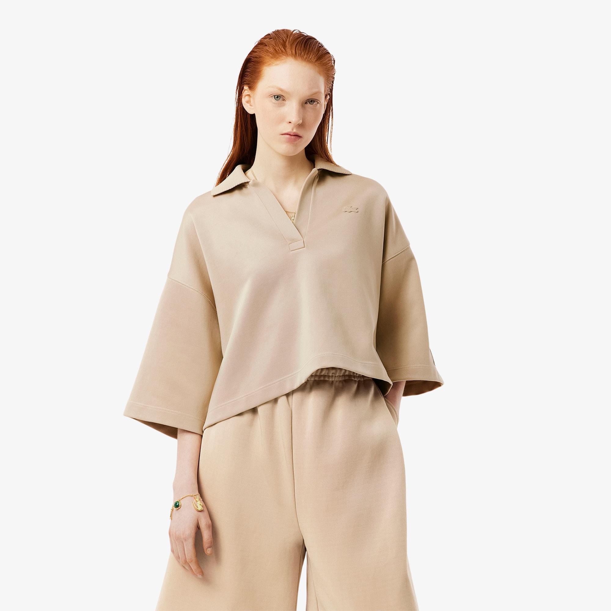 Runway Boxy Polo Collar Sweatshirt Product Image