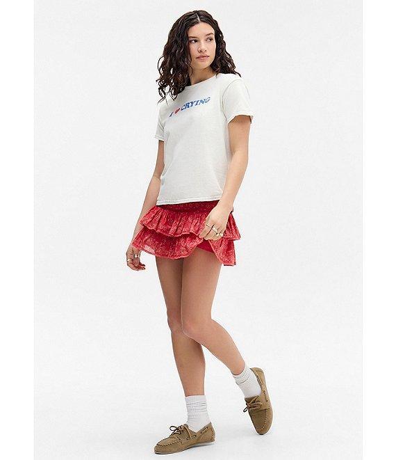 BDG Urban Outfitters Bandana Monica Micro Mini Skort Product Image