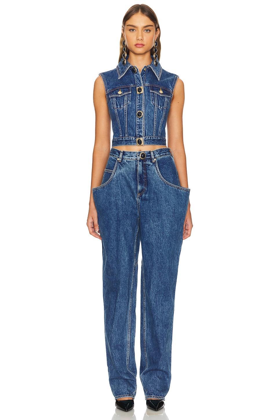 Flare Pocket Wide Leg AREA Product Image
