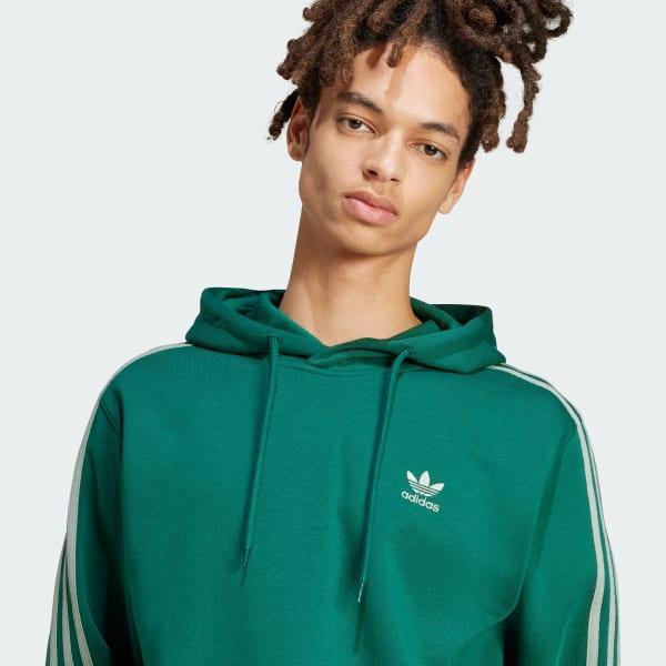 adidas Adicolor Classics 3-Stripes Hoodie Better Scarlet 2XL Mens Product Image