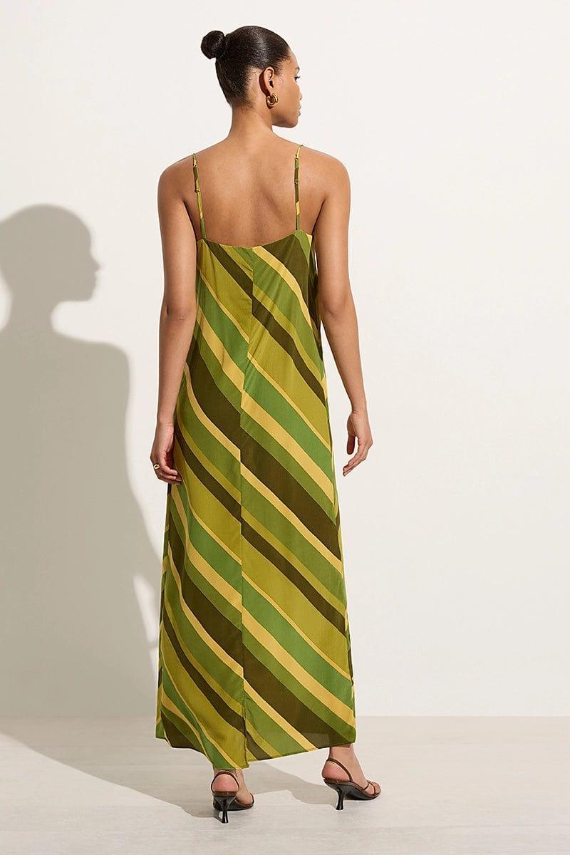 Muni Maxi Dress Cisco Stripe Palm - Final Sale Product Image