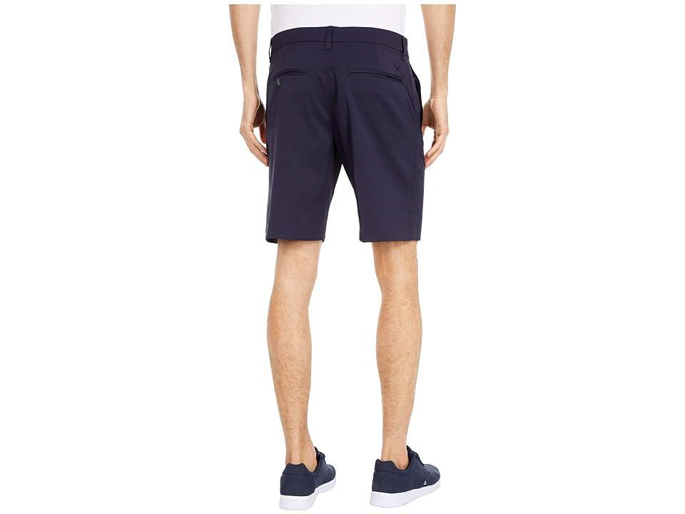 Callaway 9 Stretch Solid Shorts (Night Sky) Men's Shorts Product Image