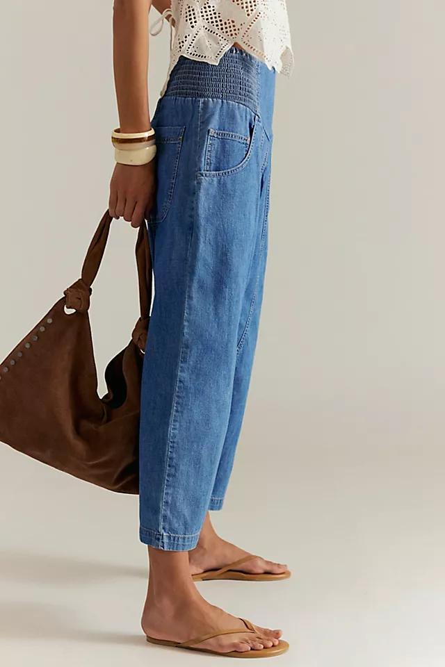 We The Free Lunan Crop Harem Jeans Product Image