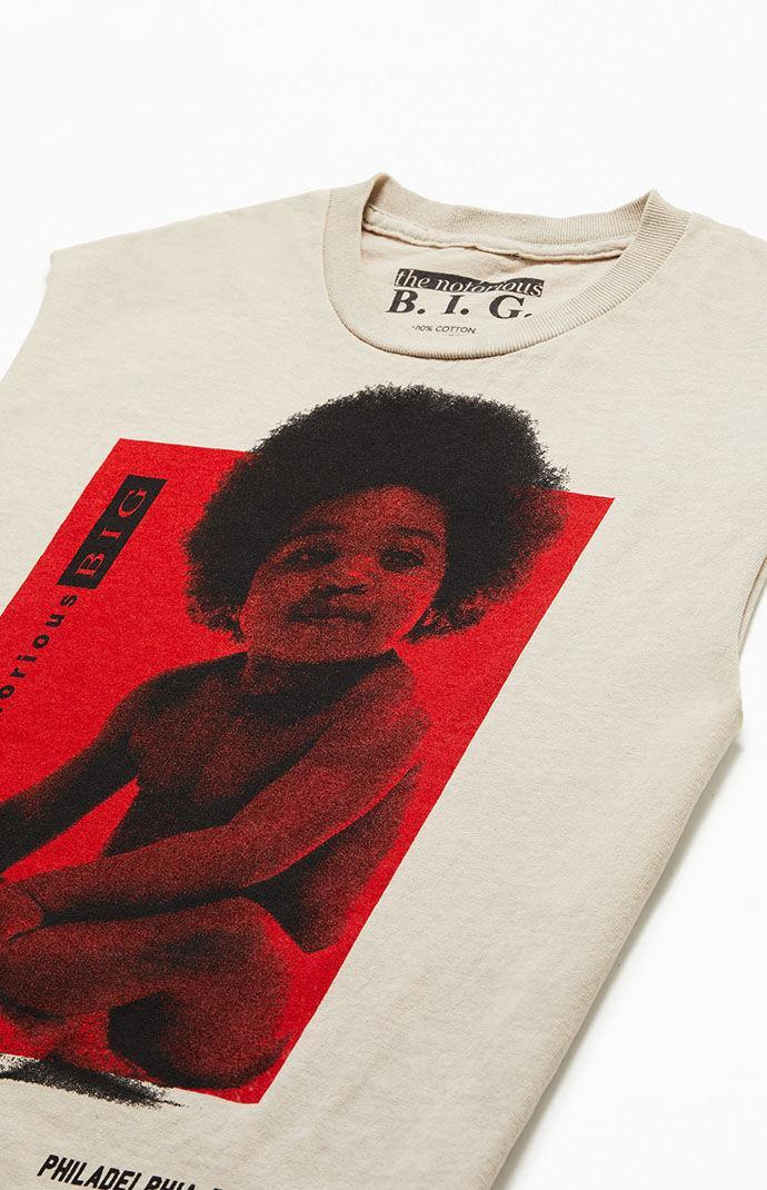 Men's Biggie Smalls Muscle Tank Top Product Image