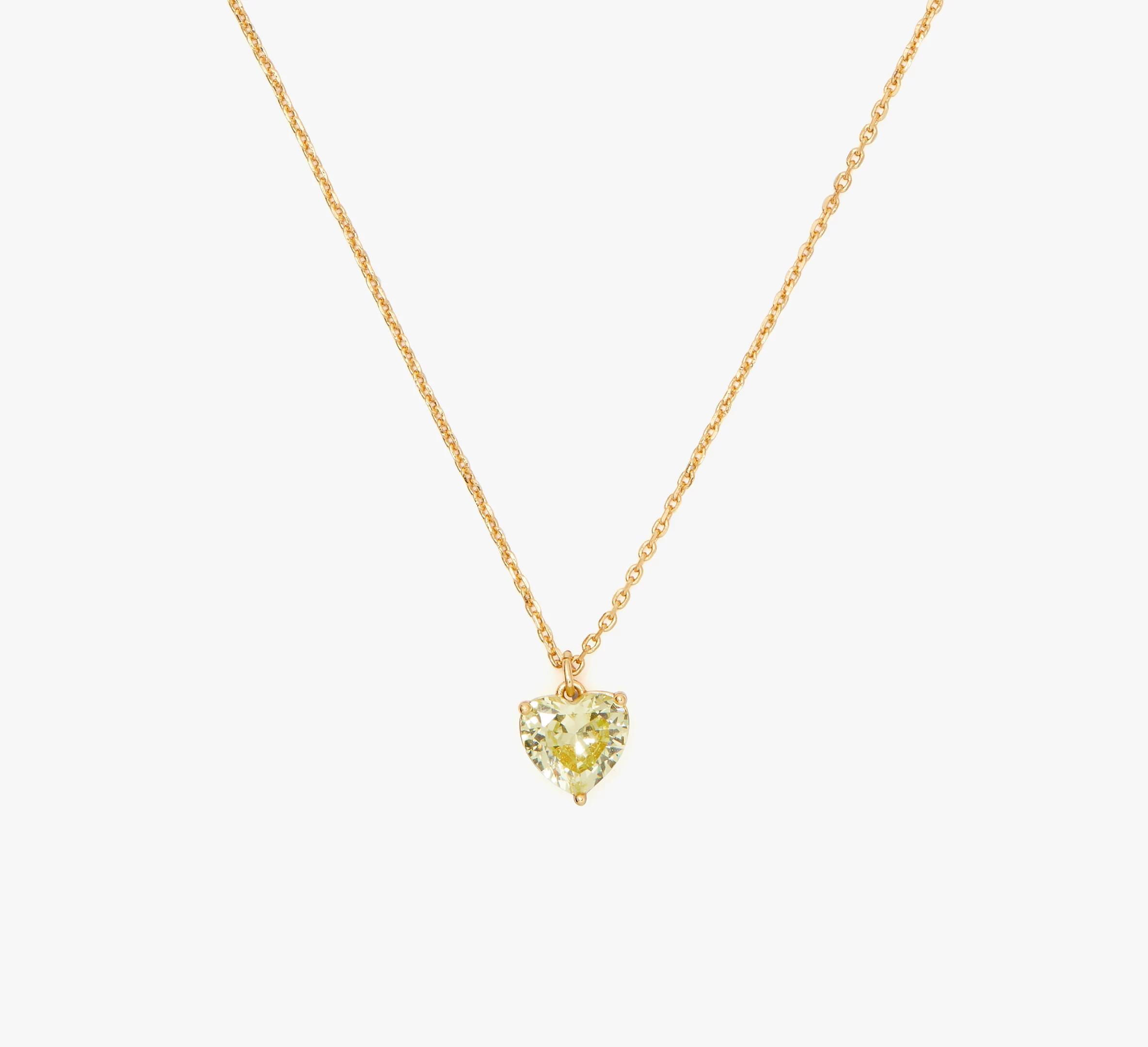 kate spade new york My Love Heart Short Pendant Necklace Product Image