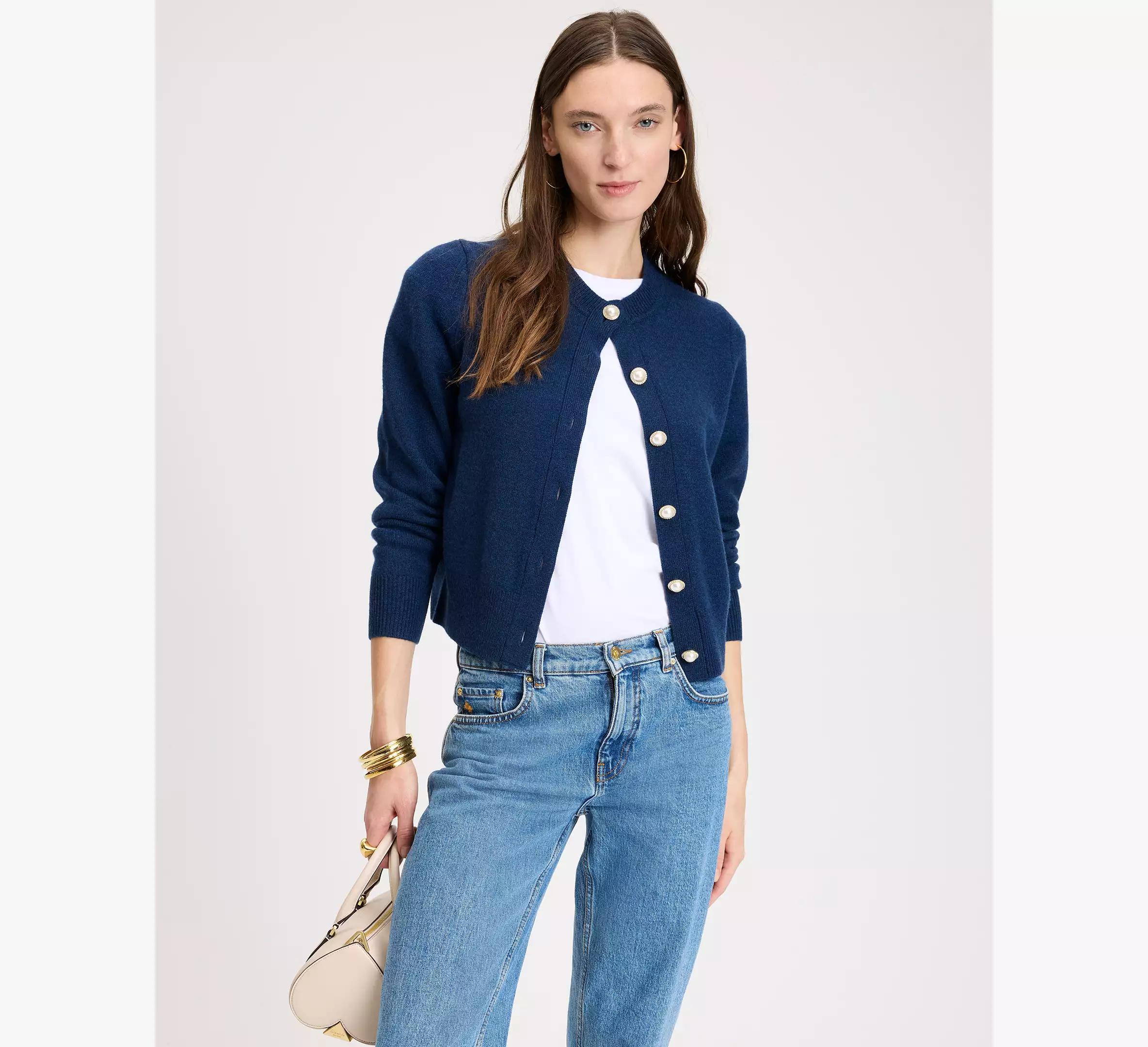 Pearl Button Nell Cardigan Product Image