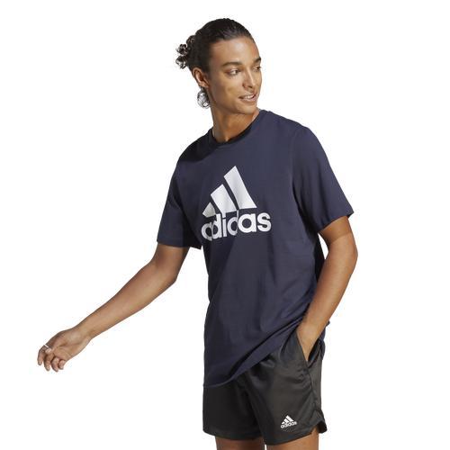 Mens adidas Classic Badge of Sport Tee Better Red Product Image