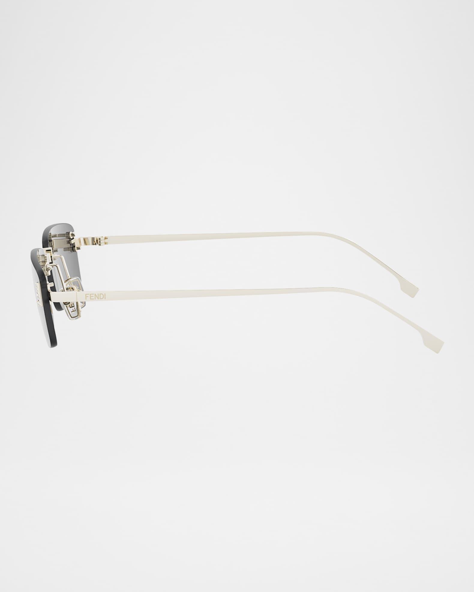 Fendi First Crystalized Logo Sunglasses Product Image