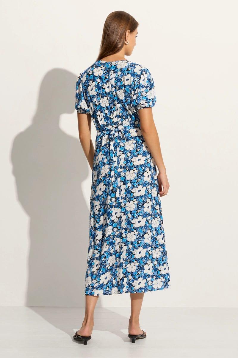 Bellavista Midi Dress Vita Bella Floral Blue (Exclusive) - Final Sale Product Image