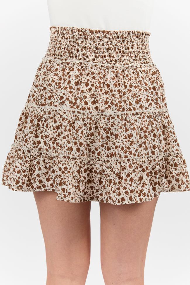 Through The Garden Pink Solid Mini Skort FINAL SALE Product Image