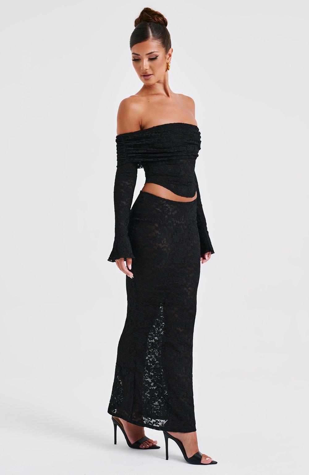 Blanca Top - Black Product Image
