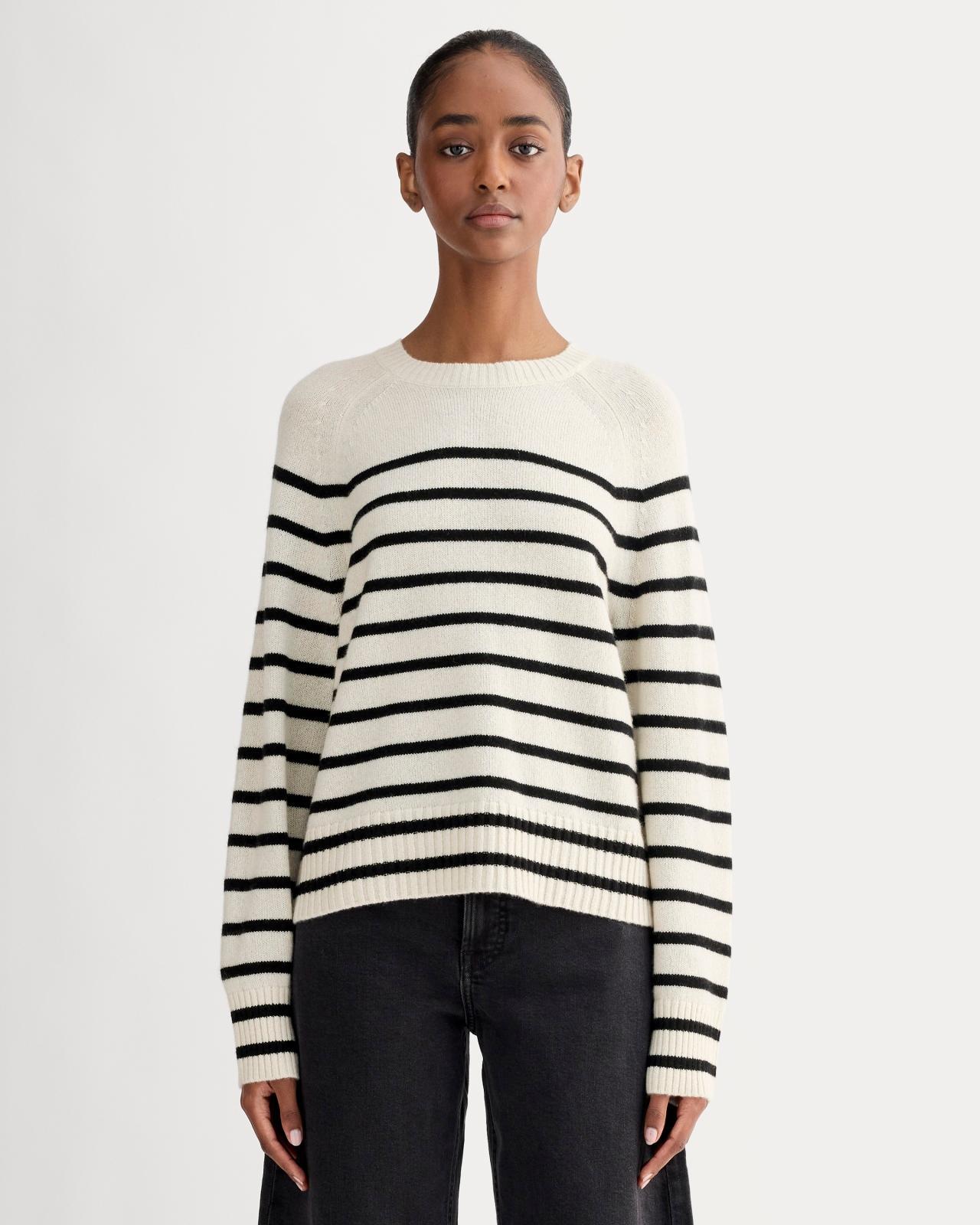 The Boxy Crew in Cashmere Product Image