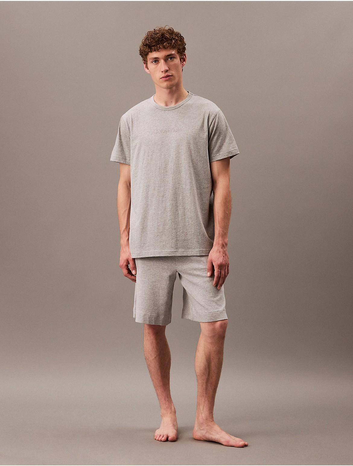 Calvin Klein Men's Calvin Klein Logo Sleep T-Shirt - Grey - L Product Image