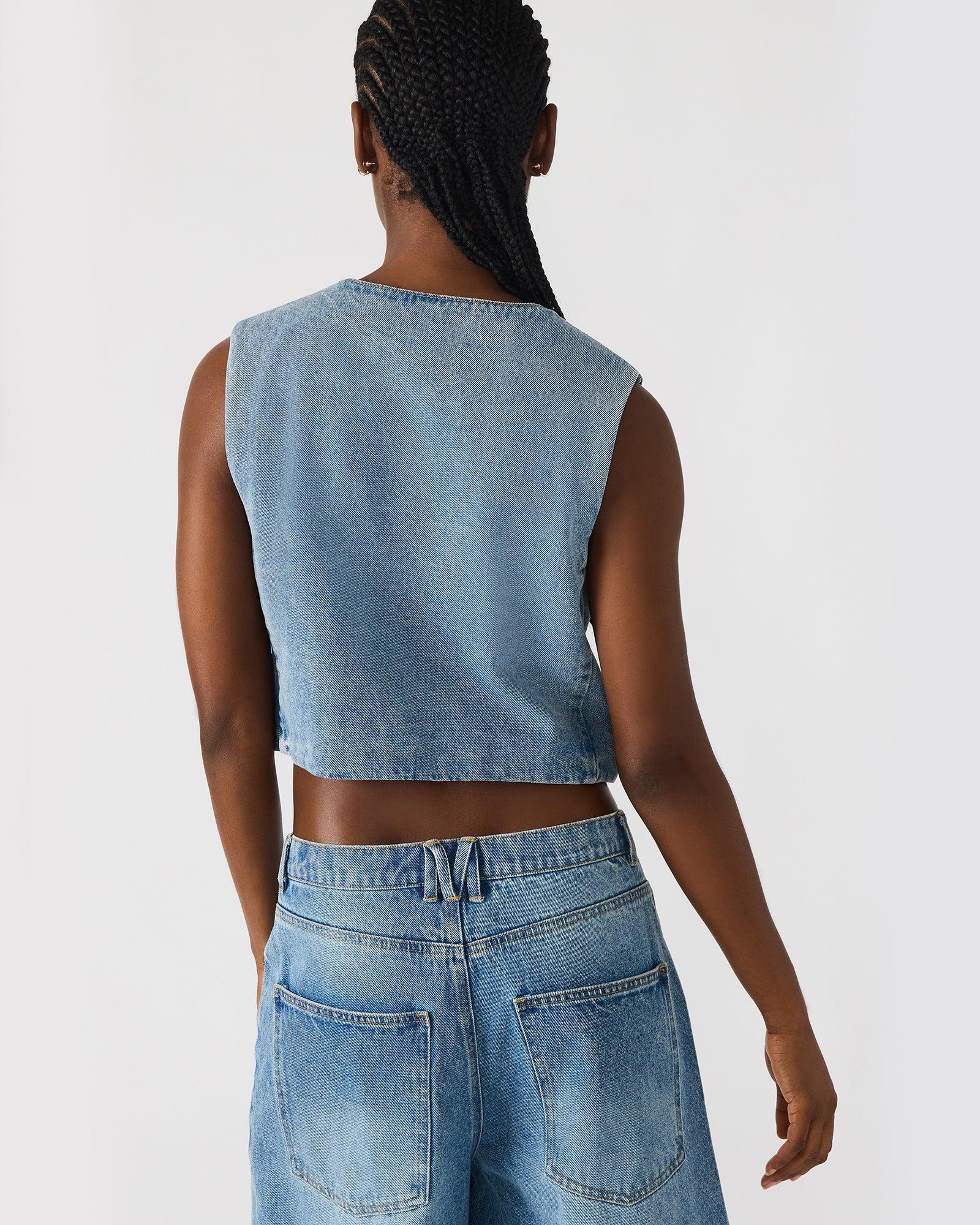 BREA VEST FOREVER BLUE Female Product Image