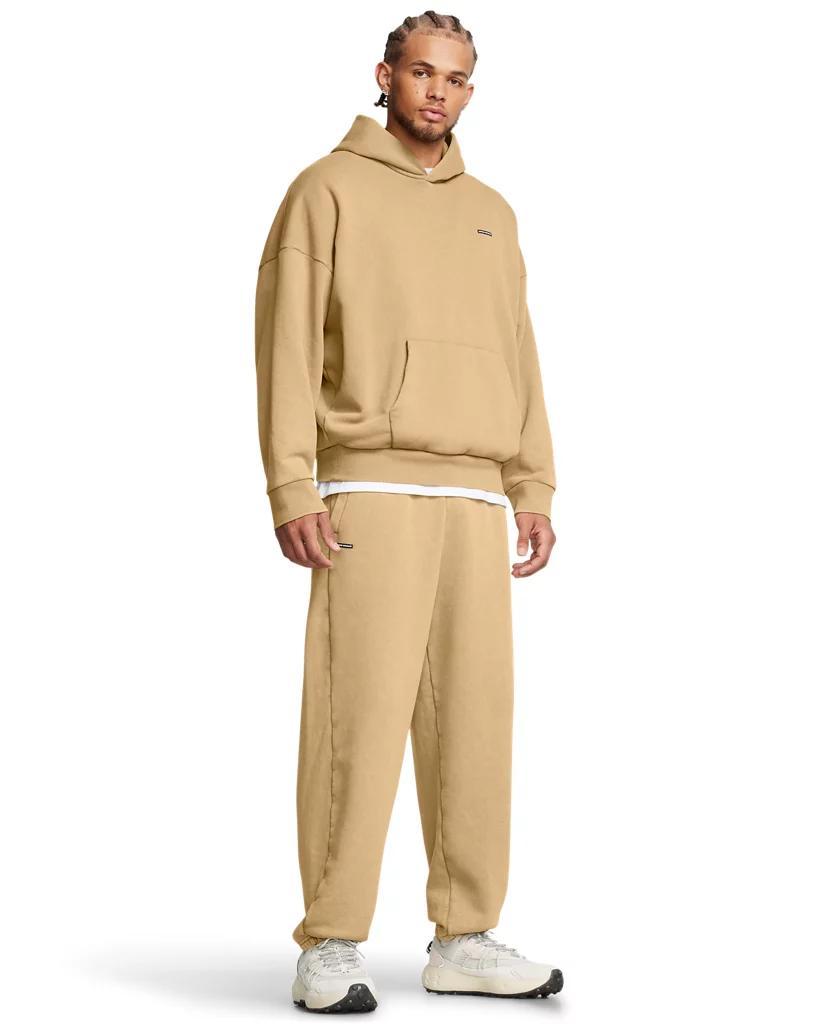 UA Icon Heavyweight Fleece Wash Mens Oversized Pants Product Image