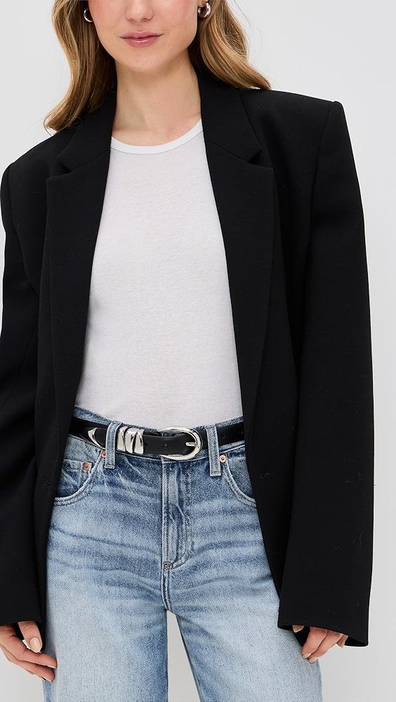 Madewell Triple Metal Keeper Belt | Shopbop Product Image