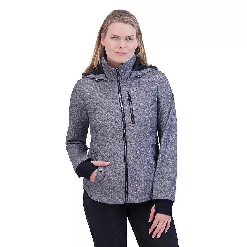 Women's Halitech Softshell Jacket, Size: Small, Plum Grey Product Image