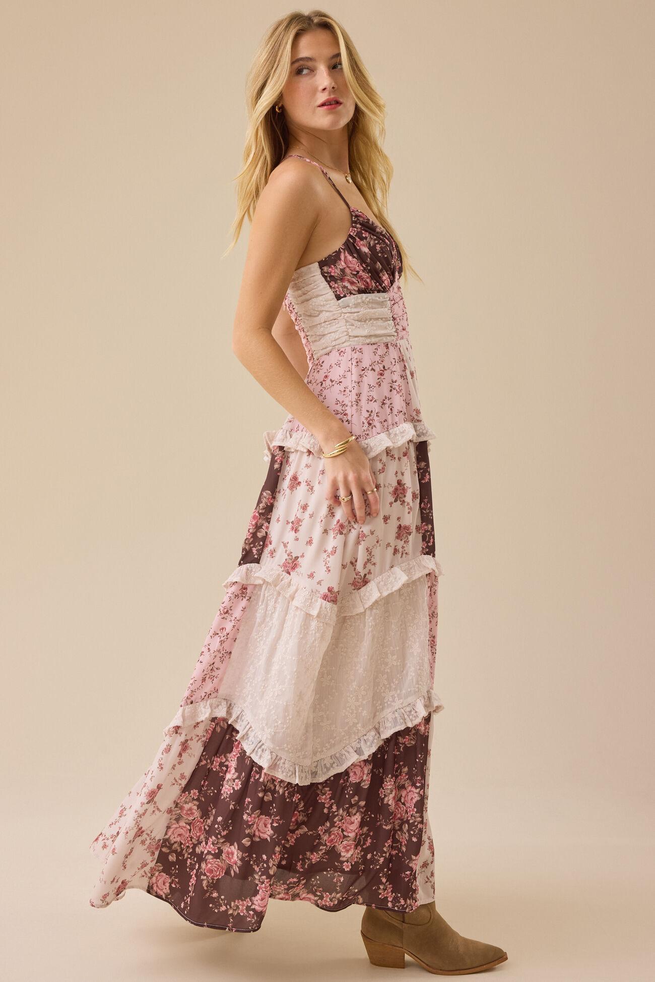 Adernlia Floral Maxi Dress Product Image