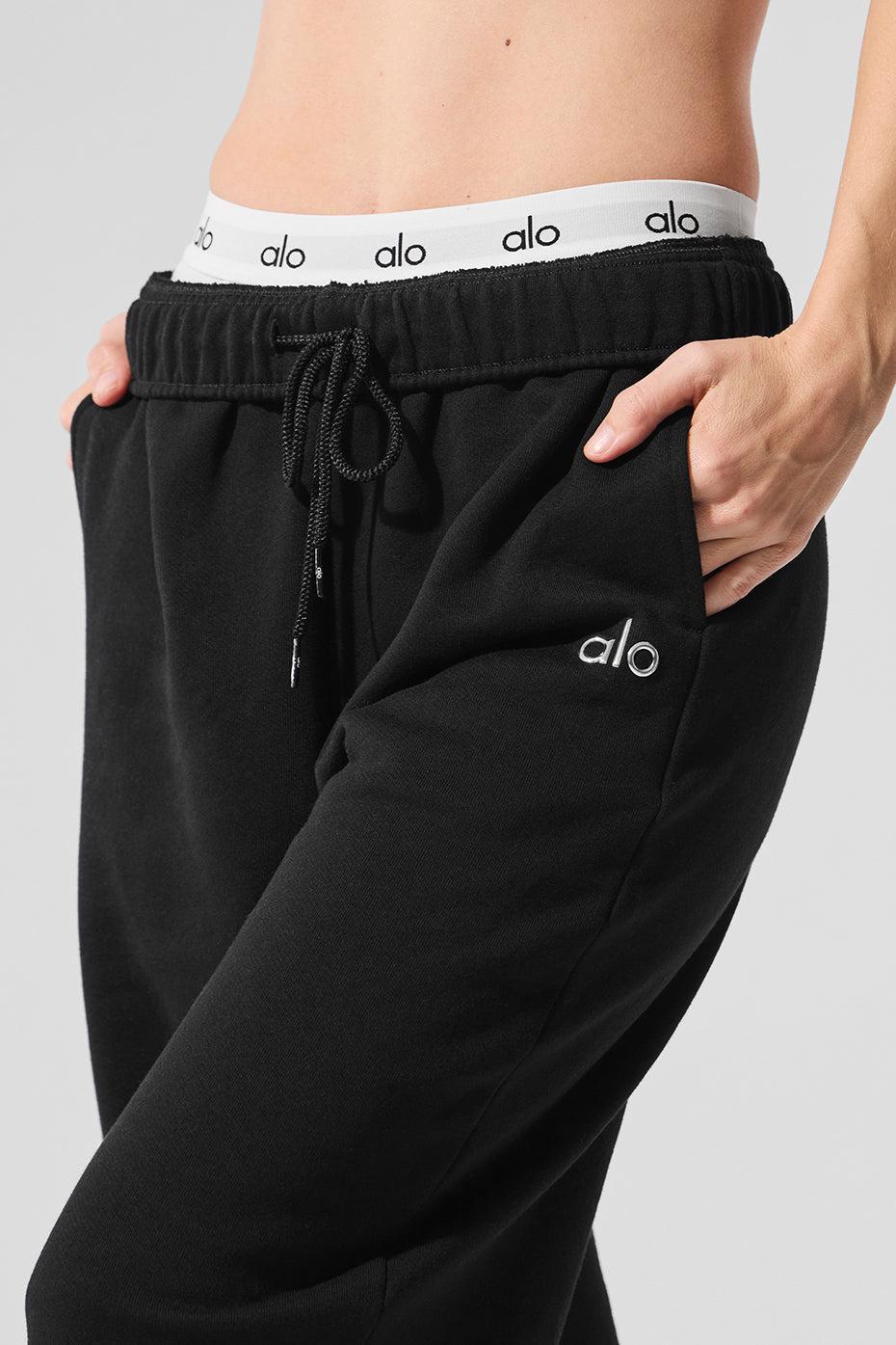 Accolade Straight Leg Sweatpant - Black Female Product Image