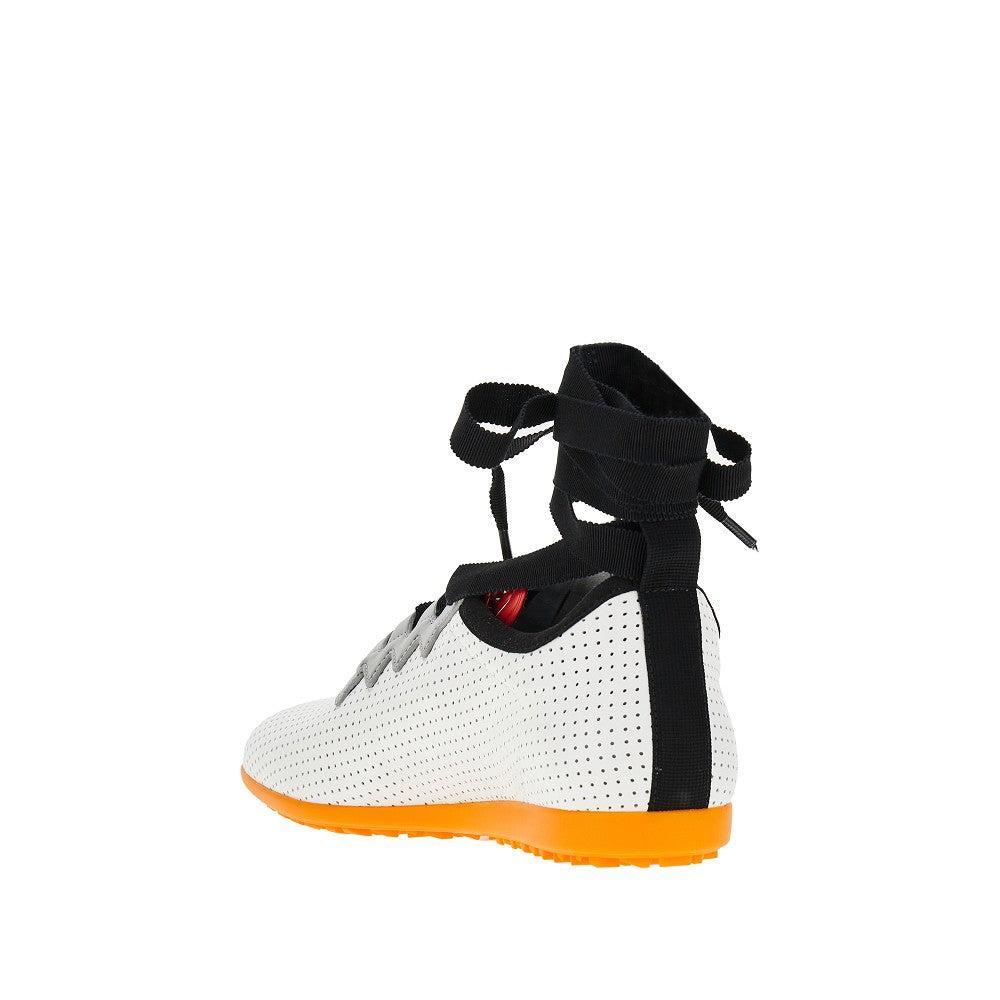VALENTINO GARAVANI Chromathon Low-top Sneakers In Perforated Leather In Multi Product Image