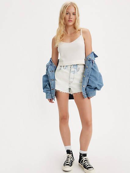 501® Original Fit High Rise Women's Shorts Product Image