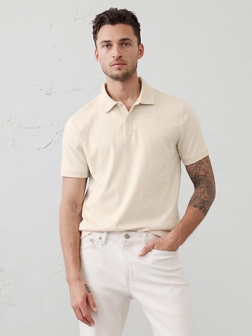 Slim Luxe Touch Polo Product Image