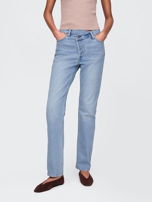 High Rise ’90s Straight Jeans Product Image