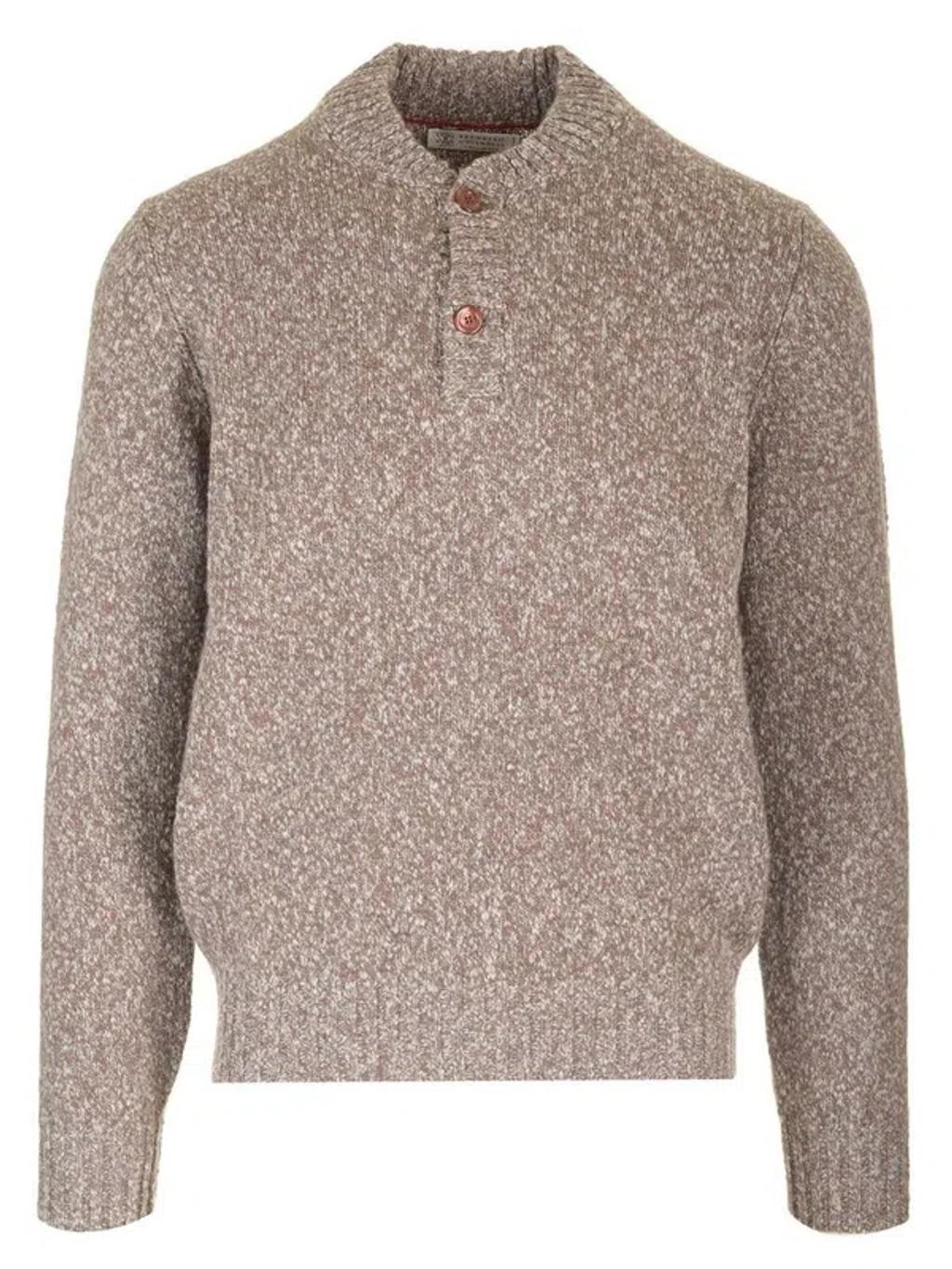 BRUNELLO CUCINELLI Buttoned Shirt In Brown Product Image