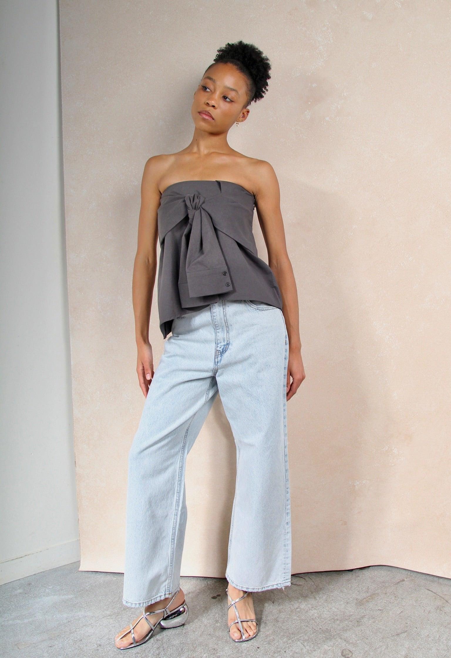 Taryn Grey Skirt/Top Product Image