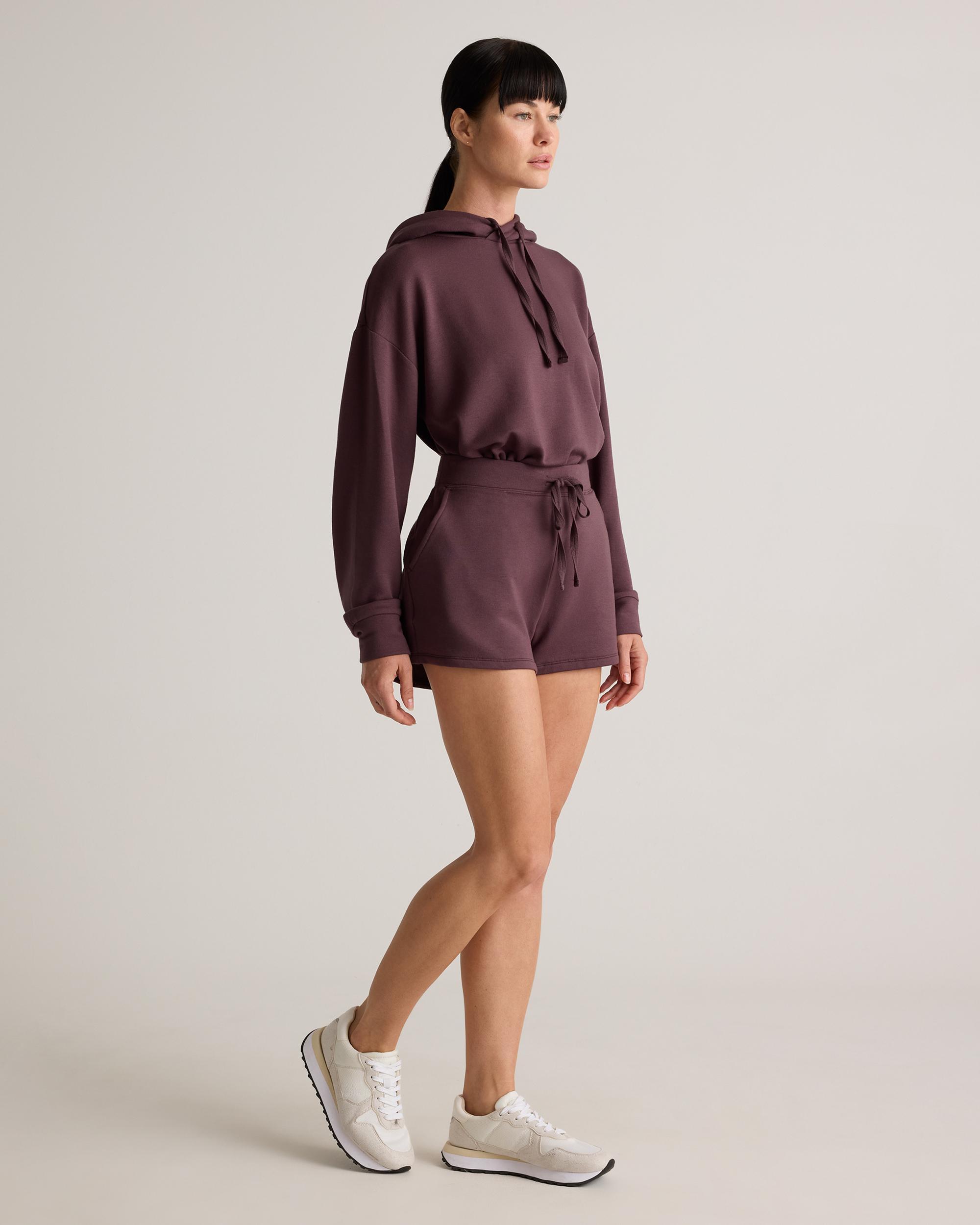 Quince | Women's SuperSoft Fleece Shorts Lenzing Modal Product Image