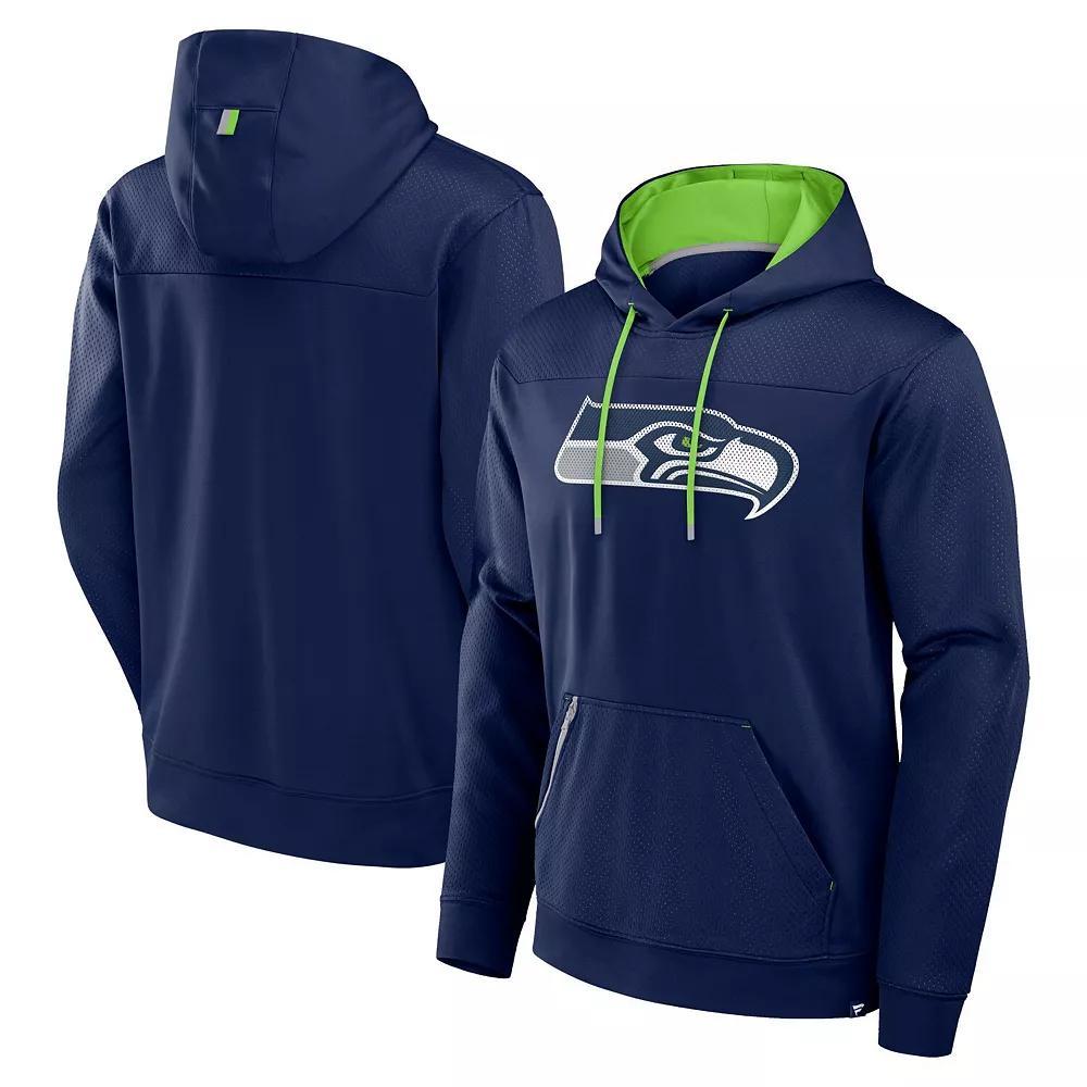 Men's Fanatics  Black Florida Gators Defender Dot Faded Primary Pullover Hoodie, Size: Medium Product Image