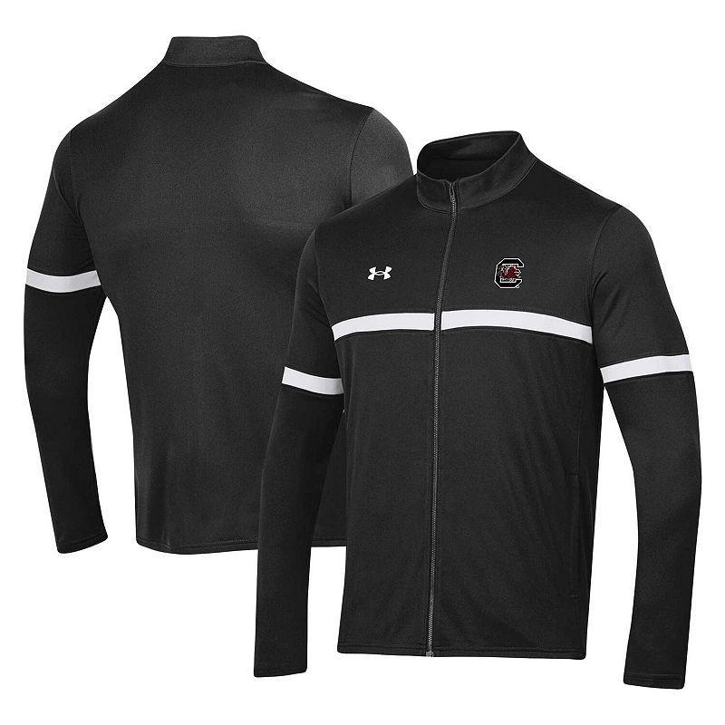 Men's Under Armour Black South Carolina Gamecocks 2023 Assist Warm Up Full-Zip Jacket, Size: Medium Product Image