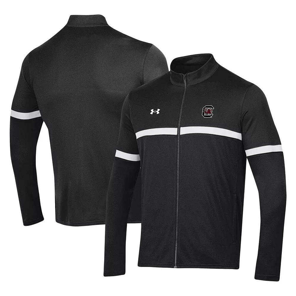 Men's Under Armour Black South Carolina Gamecocks 2023 Assist Warm Up Full-Zip Jacket, Size: Medium Product Image