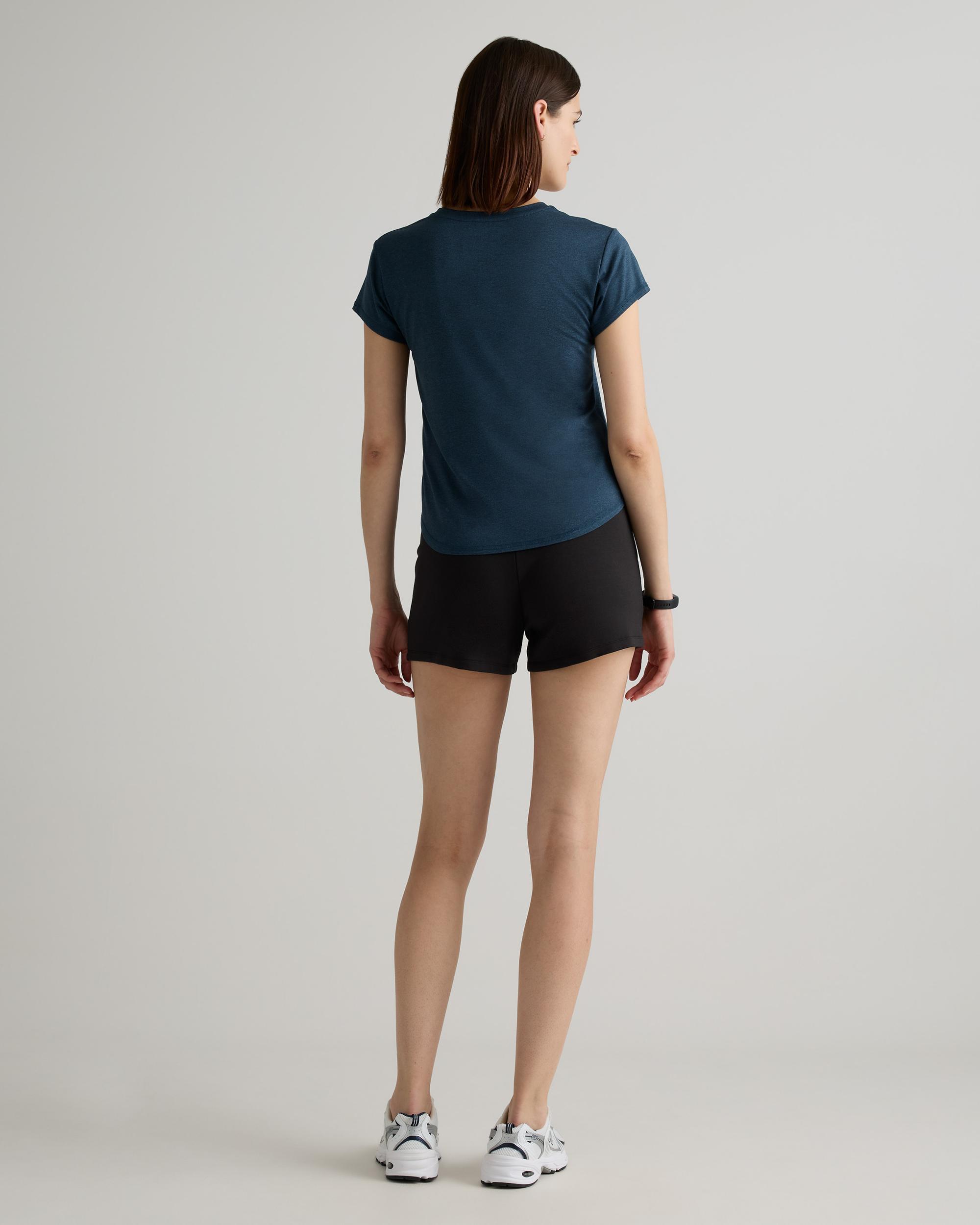Quince | Women's Super Soft Performance T-Shirt Flowknit Activewear, Size XL, 100% Polyester Product Image