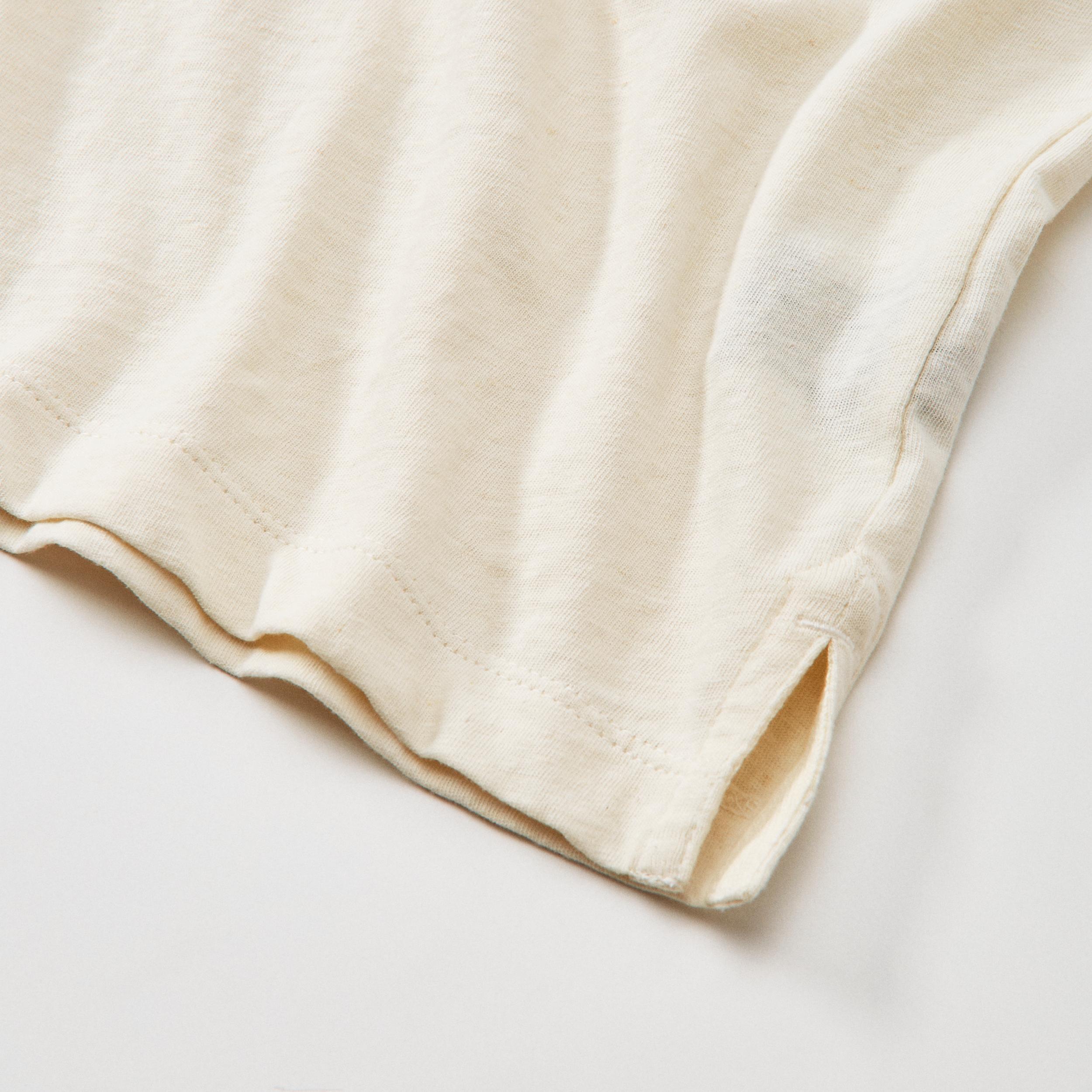 Cotton Hemp Polo Shirt Product Image