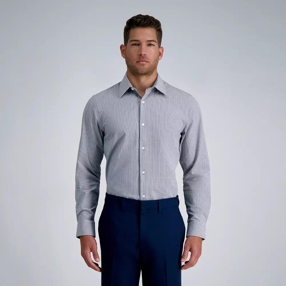 Mens Haggar Performance Slim Fit Dress Shirt Product Image