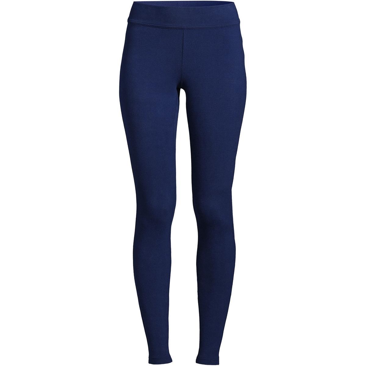 Women's Lands' End Starfish Knit Leggings, Size: XL Tall, Black Product Image